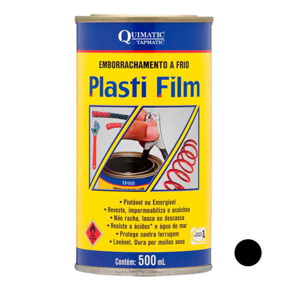 Plast Film Preta - 500 ml - QUIMATIC TAPMATIC